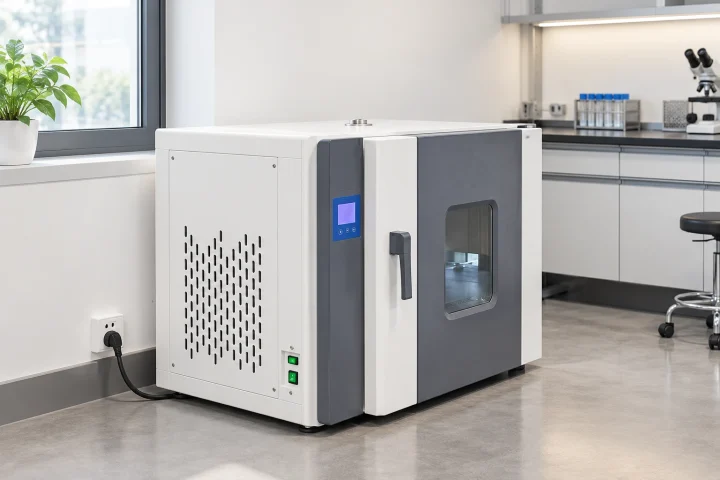 Temperature test oven.