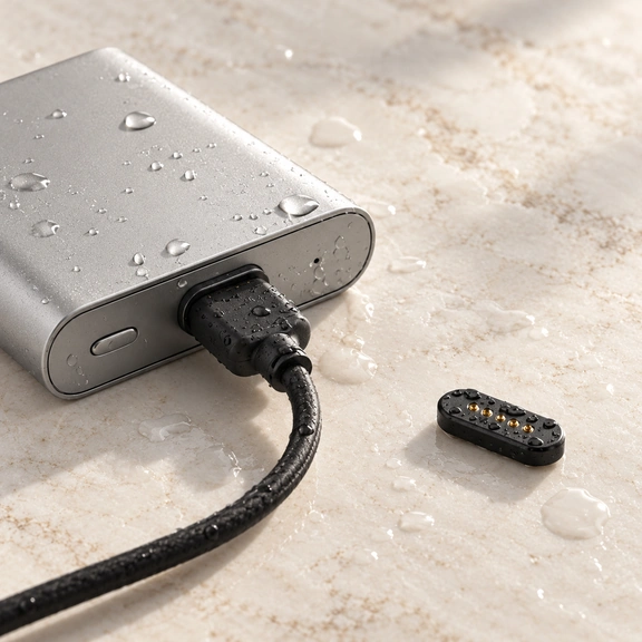 Custom Waterproof Magnetic Connector Designs illustration.