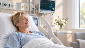 Patient and clinical monitoring equipment; application concept.