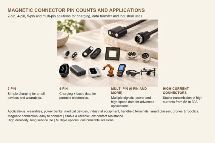 Choosing Magnetic Connector Pin Count: Power, Signals and Exposure