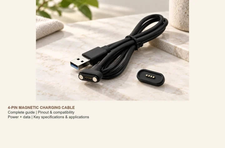 4 Pin Magnetic Charging Cables: Pinouts and OEM Selection