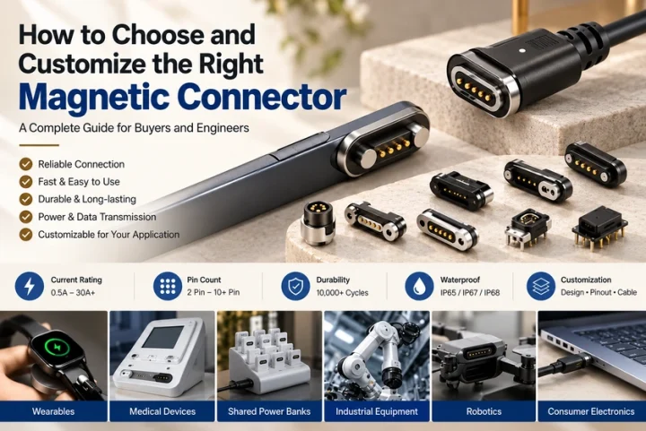 Choosing and Customizing a Magnetic Connector: Eight Design Steps