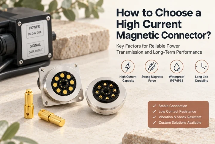 Selecting a High-current Magnetic Connector: A Design Checklist