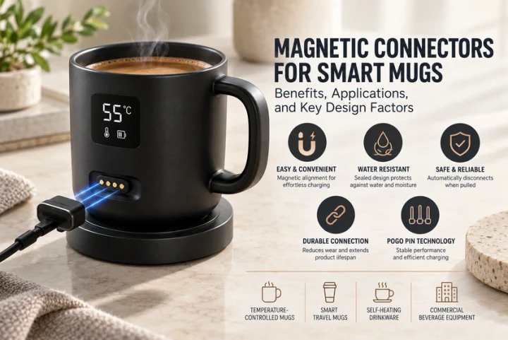 Magnetic Charging for Smart Mugs: Docking and Design Requirements