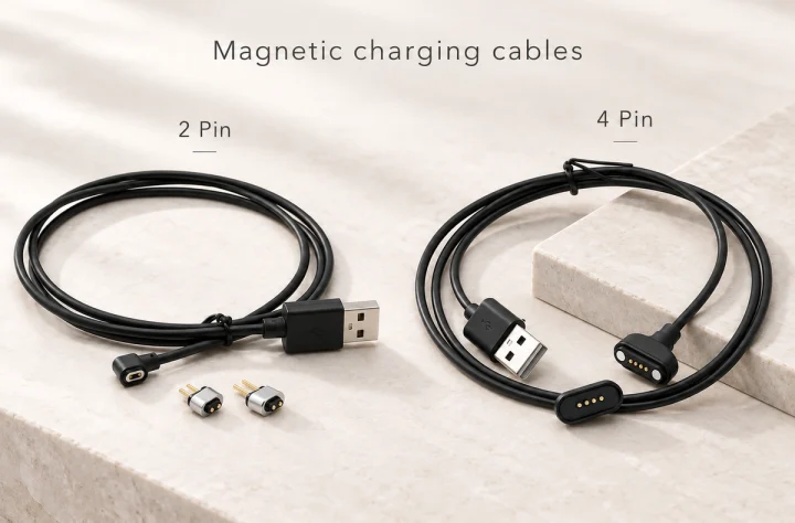 2 Pin or 4 Pin Magnetic Cable: Comparing Device Requirements